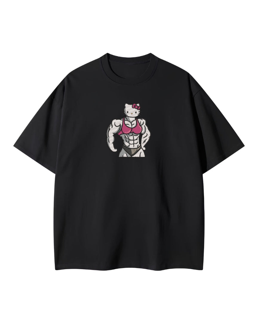 Gym kitty T-shirt