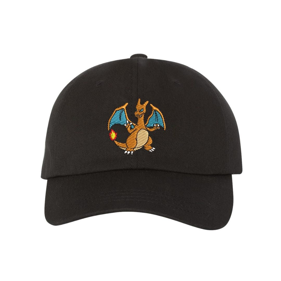 Flame Dragon Dad Hat