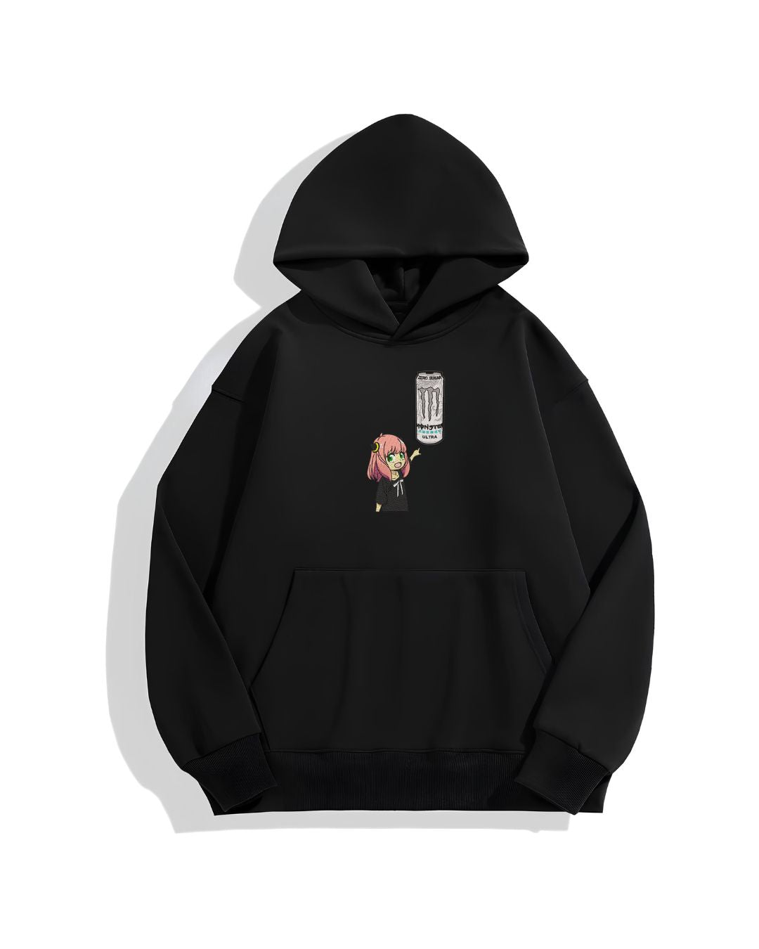 Anya Forger pointing W Monster Hoodie