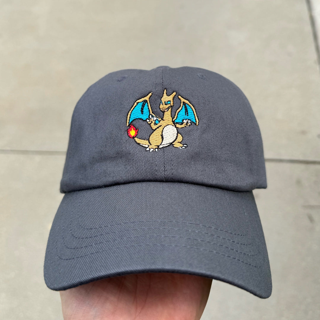 Flame Dragon Dad Hat