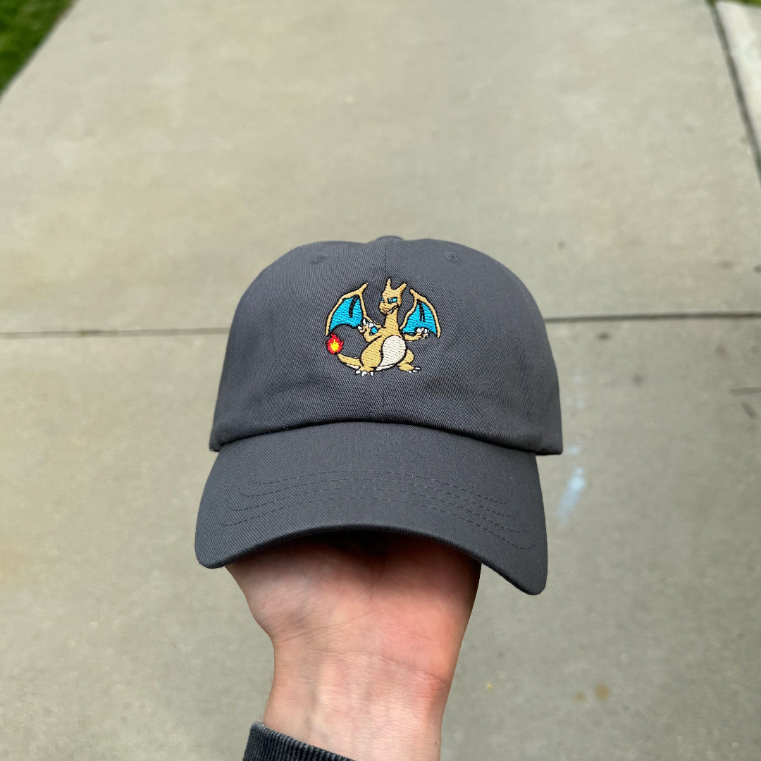 Flame Dragon Dad Hat